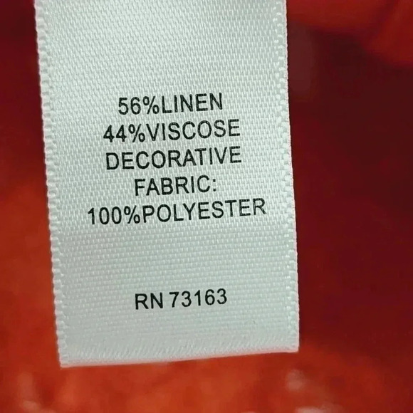 Cupio Linen blend open front cut out crochet women's sweater cardigan M - Picture 5 of 6